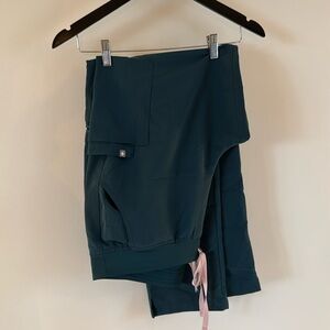 Figs Yola 2.0 Pants in Caribbean Blue -Tall XL